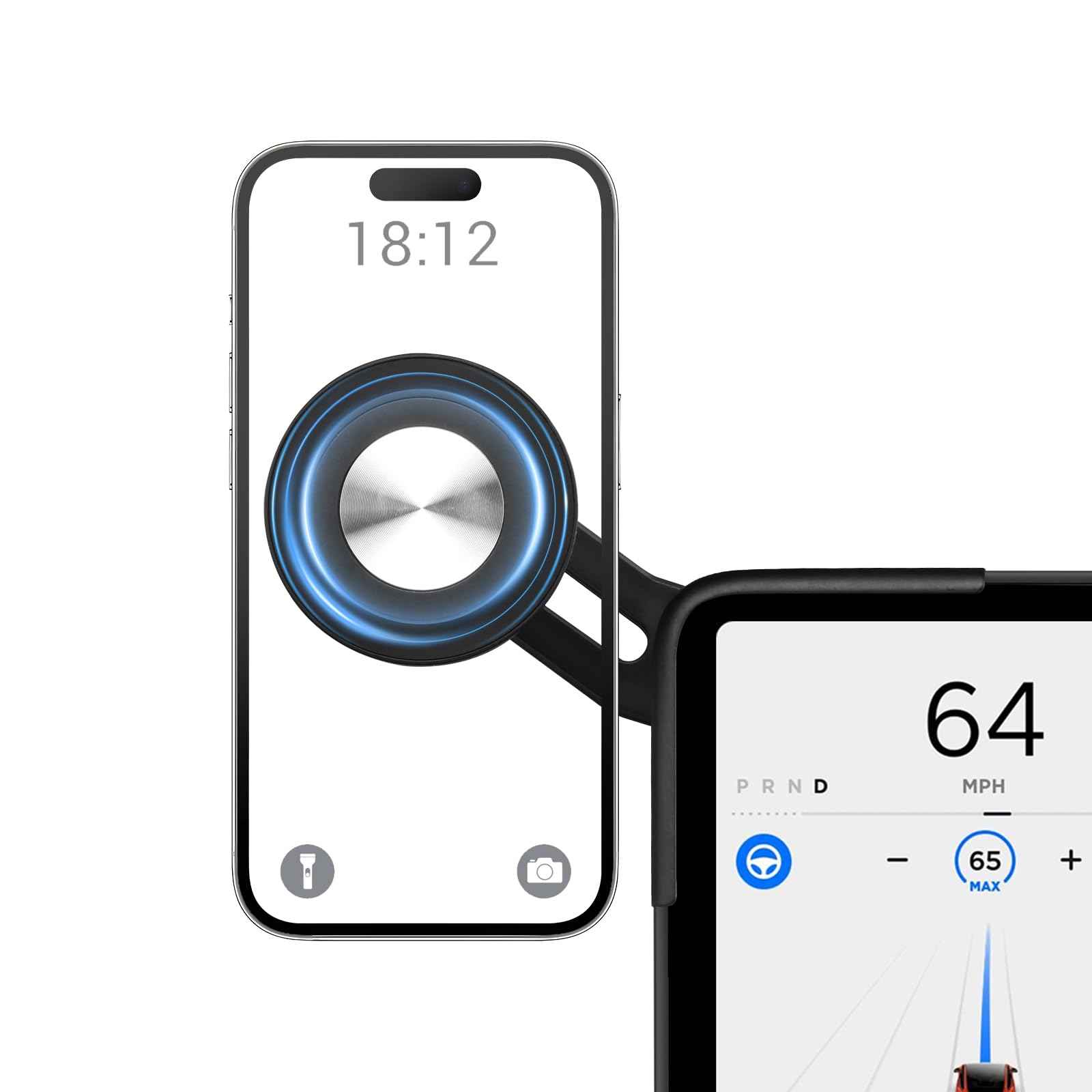 Amazon.com: BASENOR Phone Mount for 2025 2026 Tesla Model Y